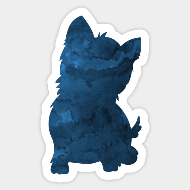 West Highland White Terrier - Westie Dog Sticker by TheJollyMarten